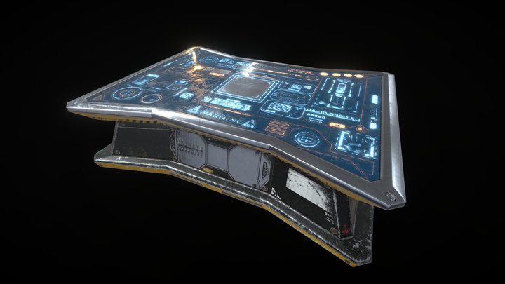 Commander Table - SECIIIU 4 3D Model