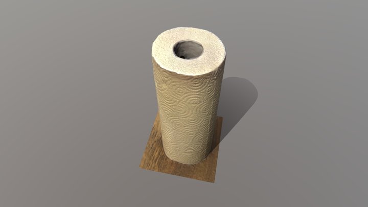 KitchenRoll 3D Model