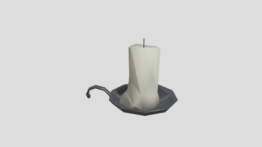 Candle Lowpoly