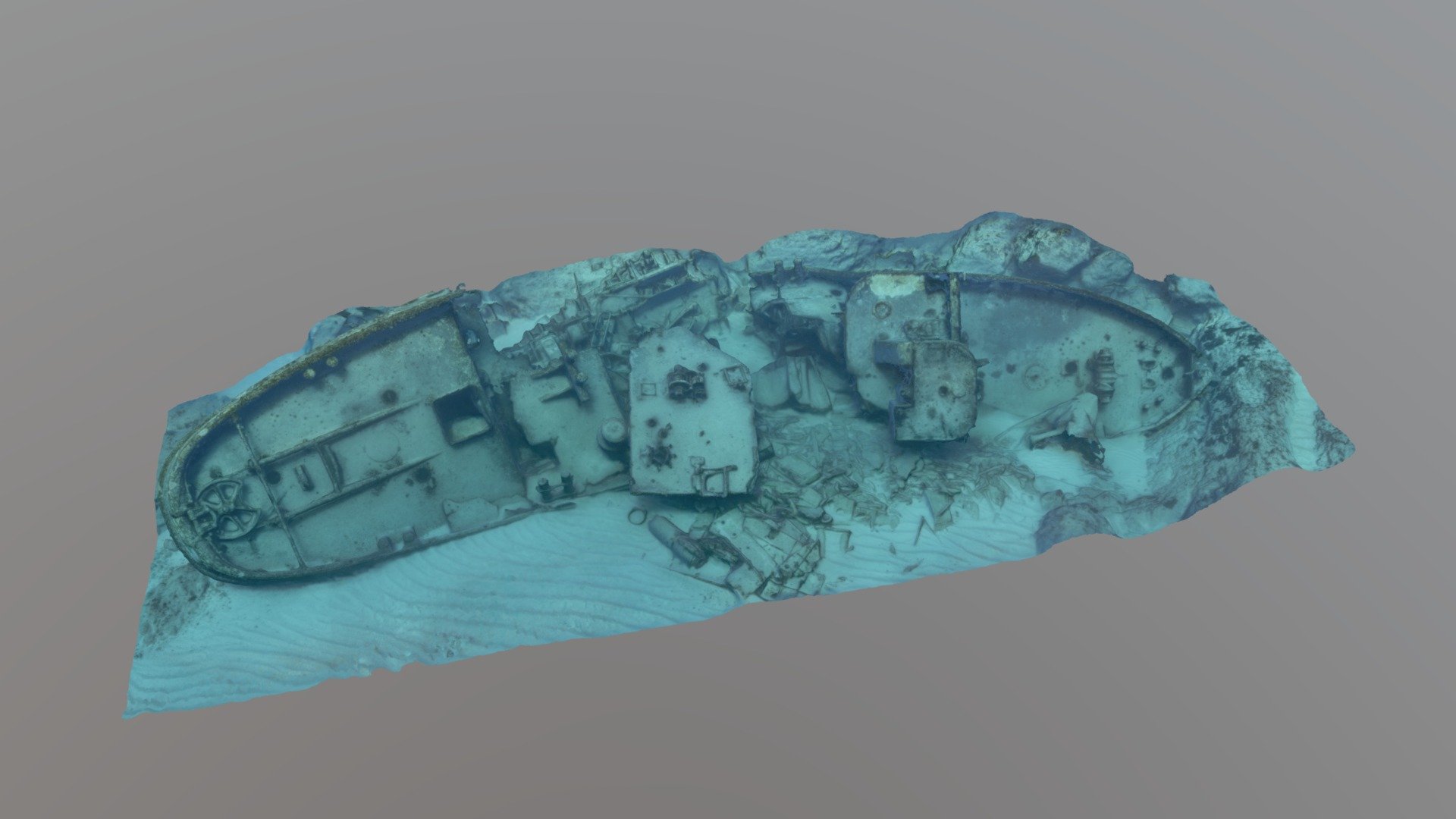 Enriquillo Shipwreck aka USS Stallion (ATA-193)