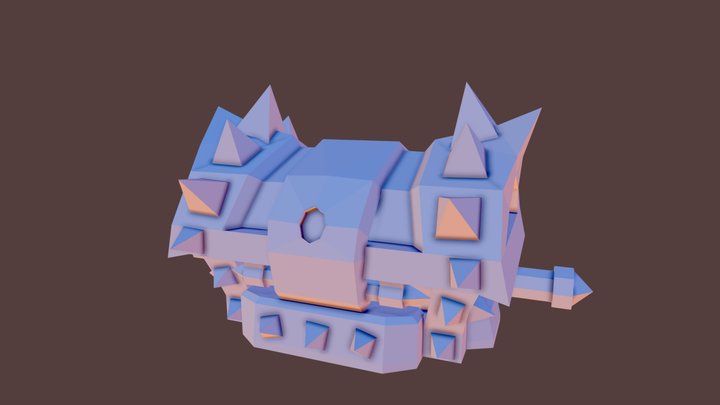 Tomlin_Dominic_GameArtF_Warchest_Model 3D Model