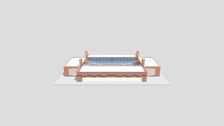 Stadio Luigi Ferraris 3D Model