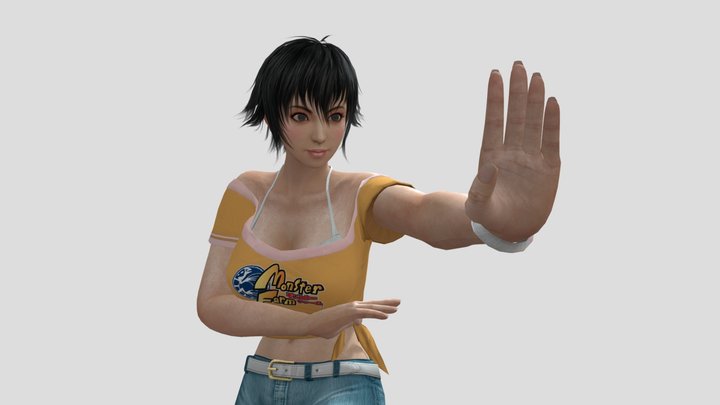 Pai Chan - Win Pose 4 3D Model