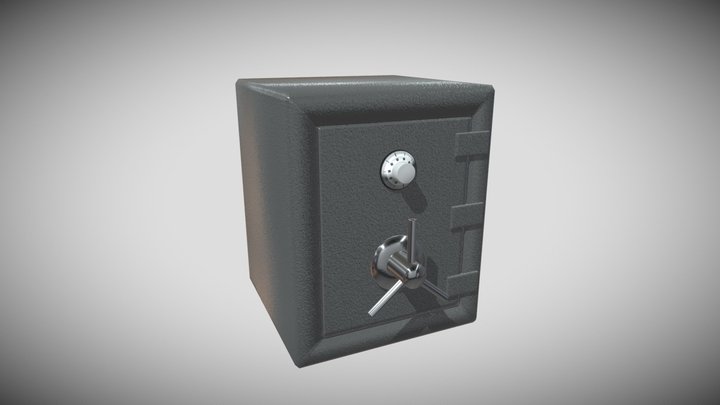 Safe (Closed) 3D Model