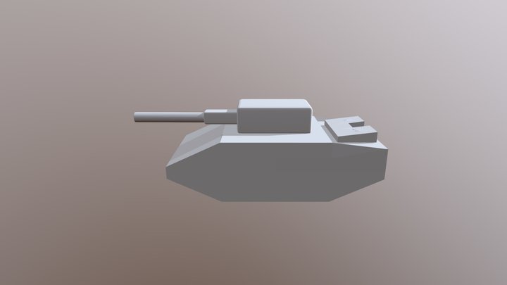 Adrian Betzomayeh - Tank WIP II 3D Model