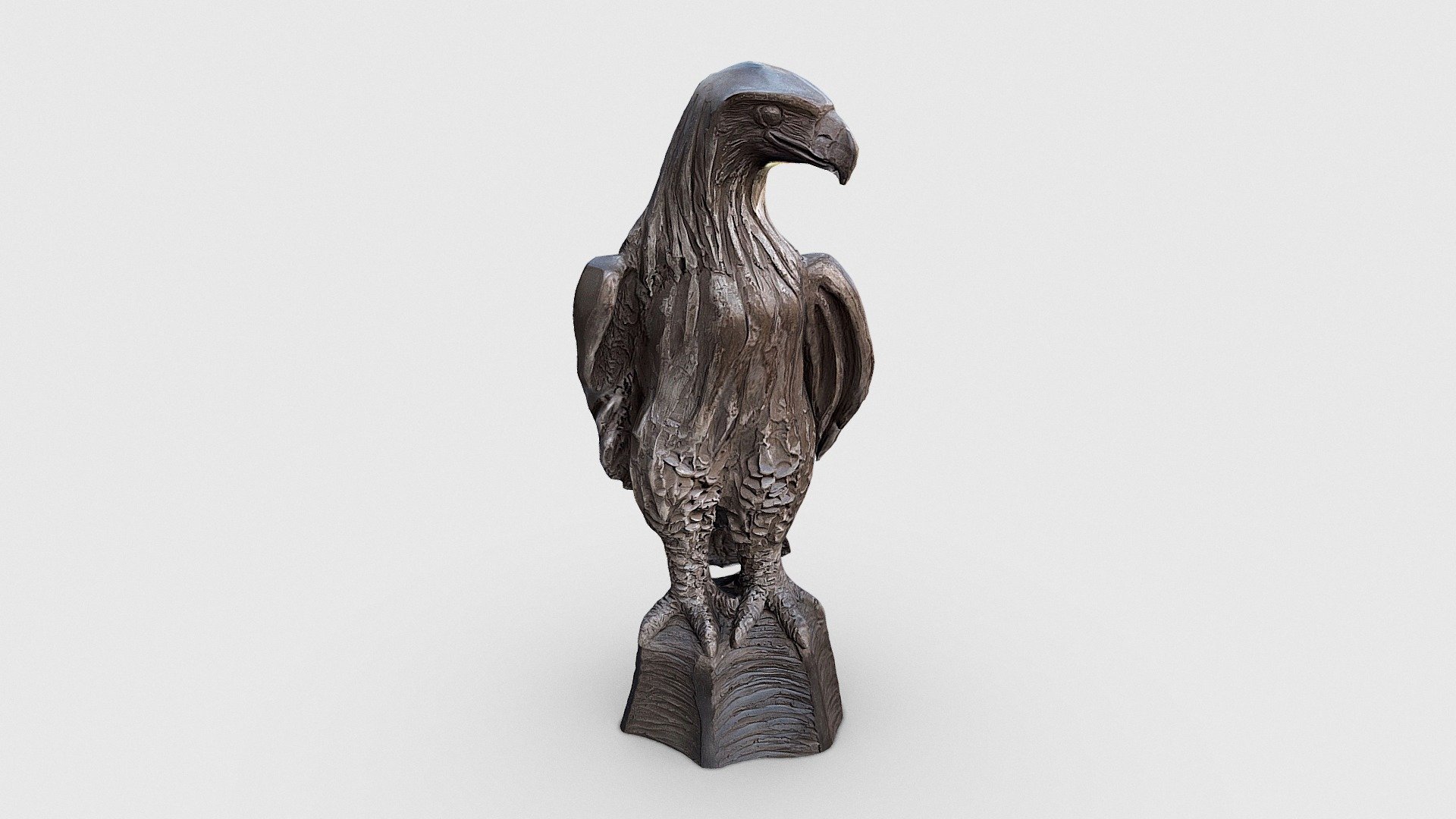 Eagle sculpture (LiDAR)