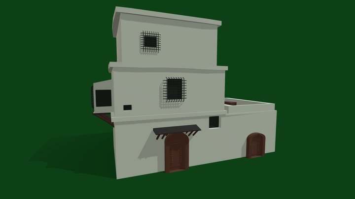 Casbah of Algiers / House 3D Model