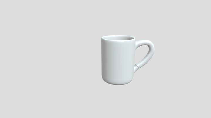 TAZA DE CAFE - DELFINA ROMERO 3D Model