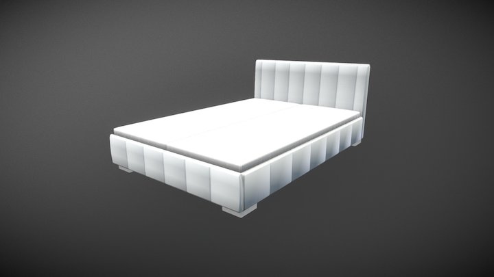 [PBR] Rialto Bed 3D Model