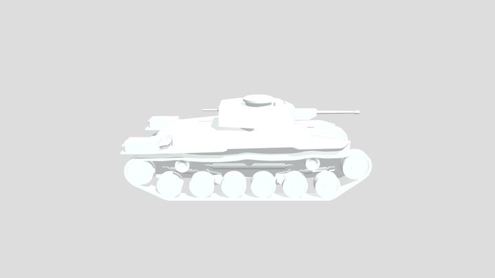 Type 97 Shinho To Chi- Ha 3D Model