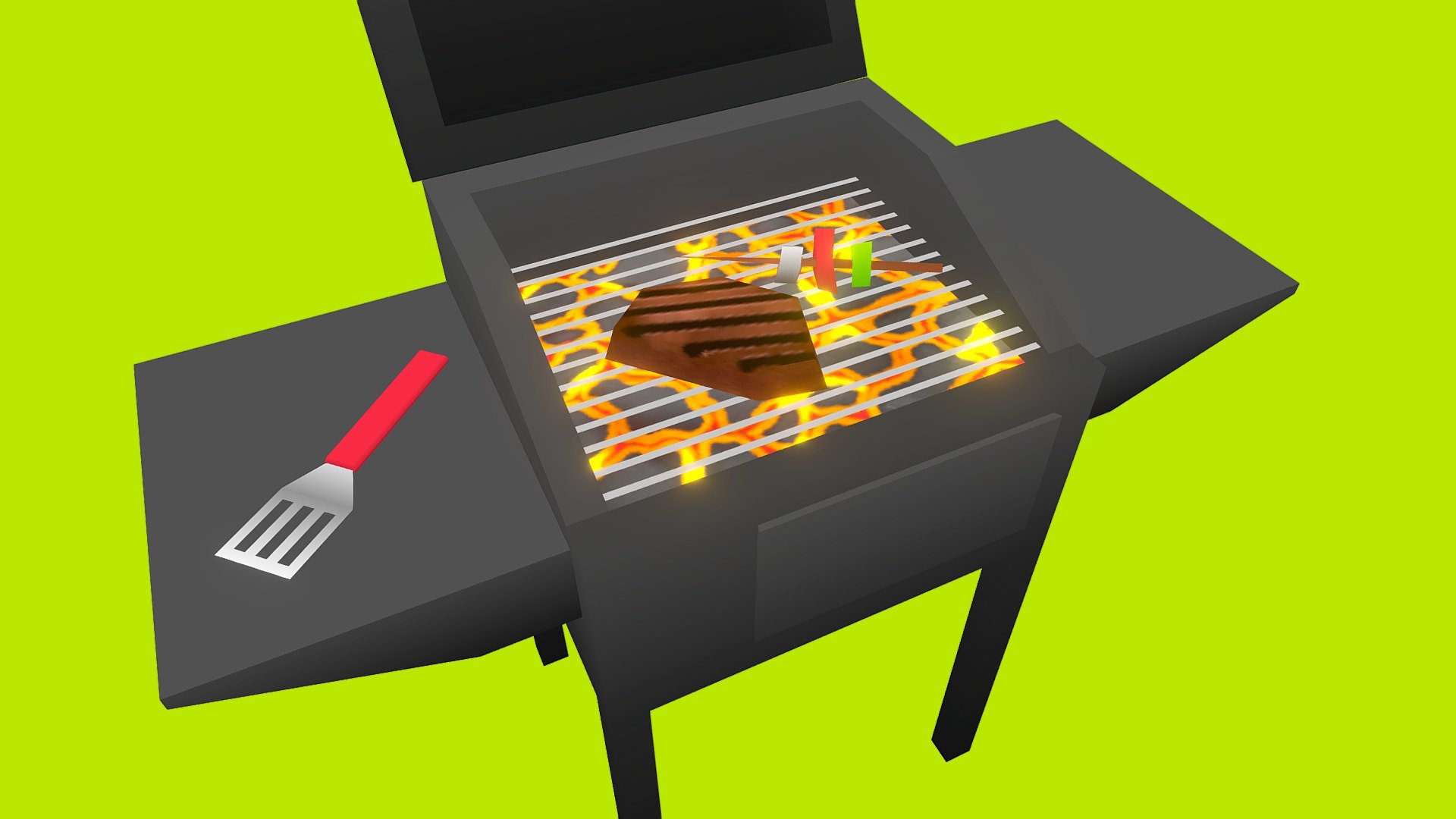 Grill I HouseholdPropsChallenge I Day n°21