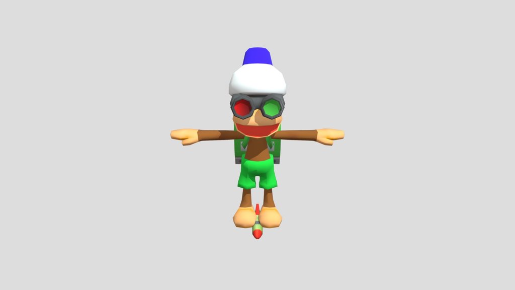 Green Pants Monkey