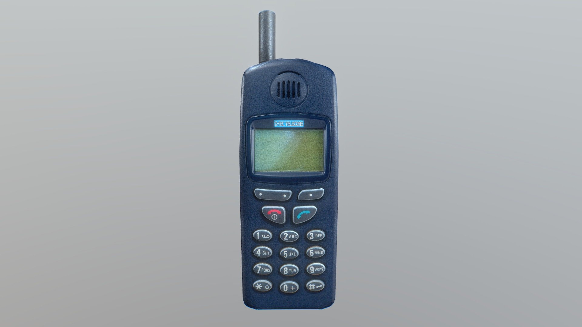 Old Cell Phone - Download Free 3D model by 3Dee (@mellydeeis) [a064a9d