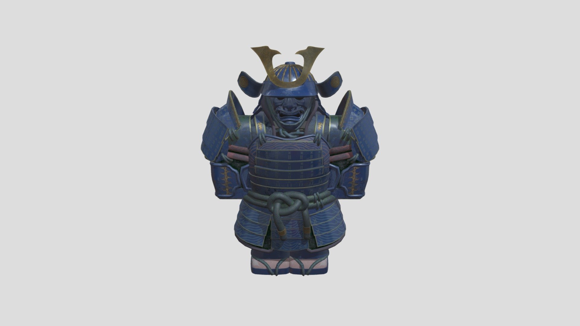 Roblox - Samurai - 3D model by devfoxes [a0654cc] - Sketchfab