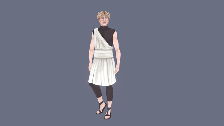 Kai Becker | Character for BELONGING 3D Model