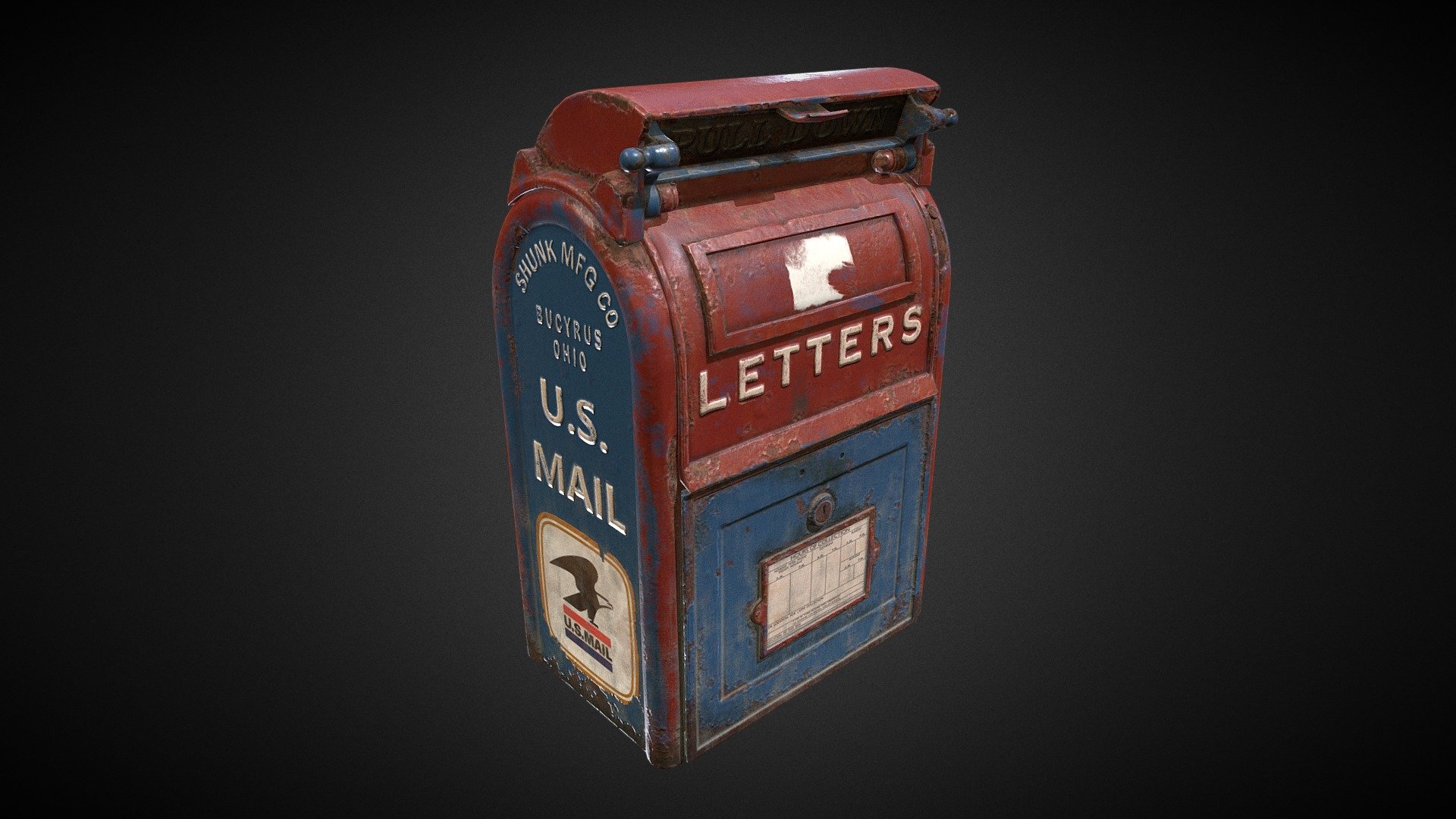 Mailbox Texture Practice - Download Free 3D model by Aeri (@aeri73 ...