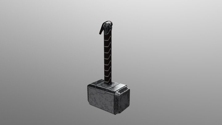 Hammer Thor 3D Model