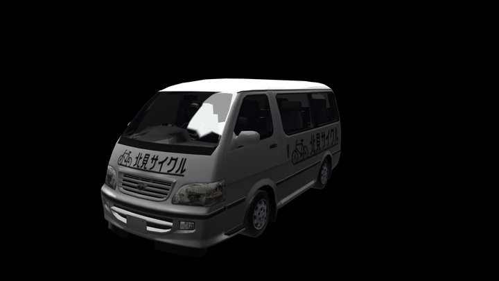 2005 Toyota Hiace – Modello 3D gratuito STL