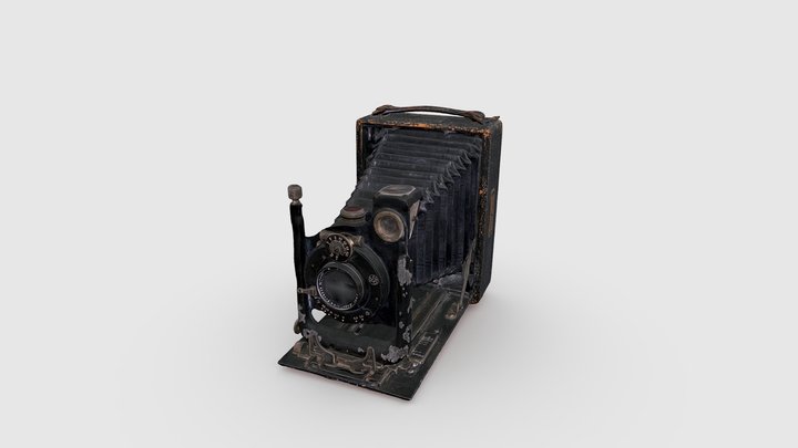 Stary aparat płytowy IBSO 3D Model