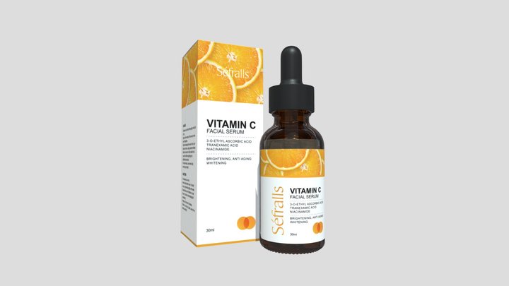 Vitamin C Serum 3D Model