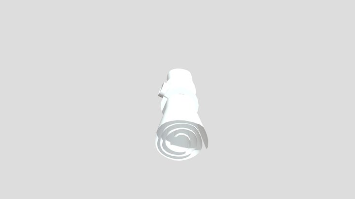 Scroll Obj Test 3D Model