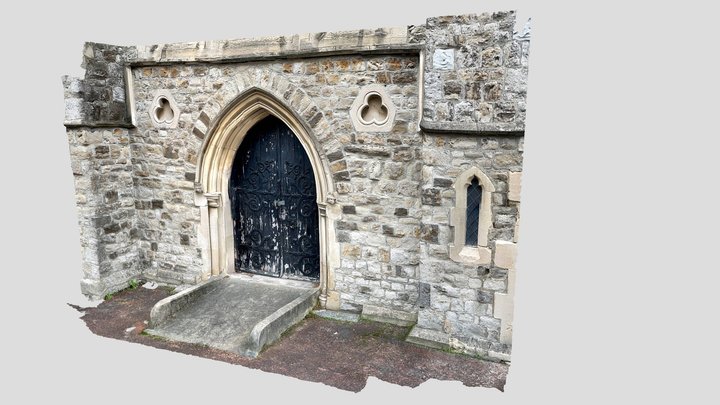 Charlton Cemetery chapel Polycam App 3D Model