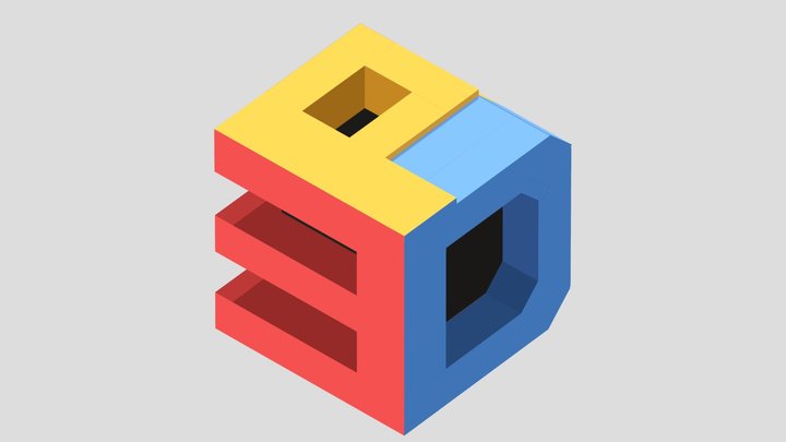 Logo_Pixel3D 3D Model