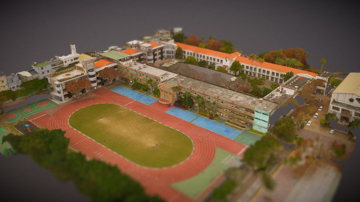 百年小學-新竹國小-Hsinchu Elementary School 3D Model