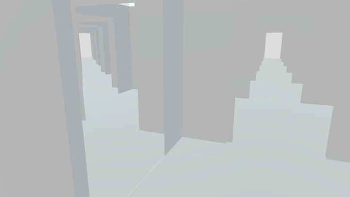 My Bad Backrooms Level 0 Map 3D Model