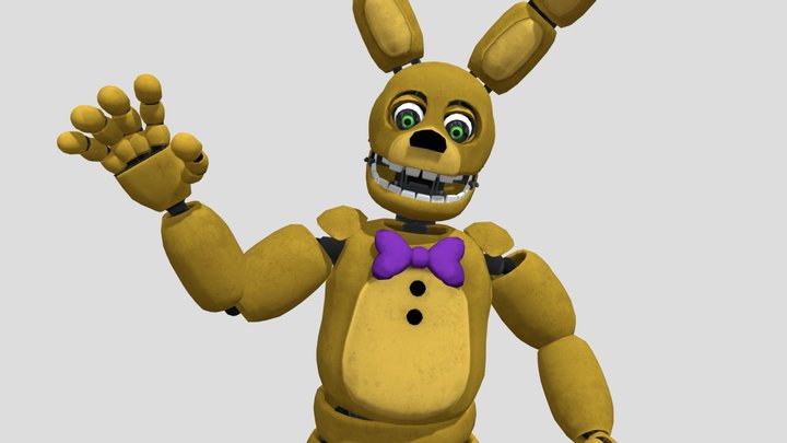 Remade Spring Bonnie – Free 3D Model STL