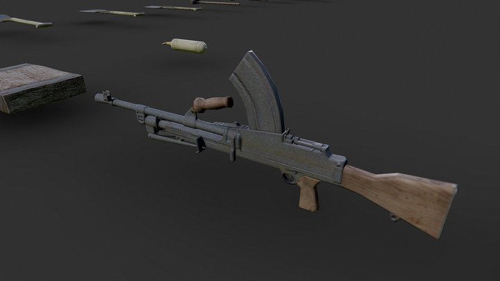GB Equipment 3D Model