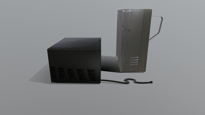 microwave 3D Model