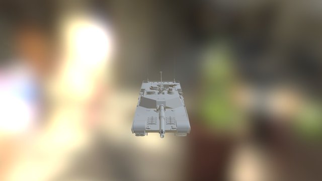 M1A4 Abrams 3D Model