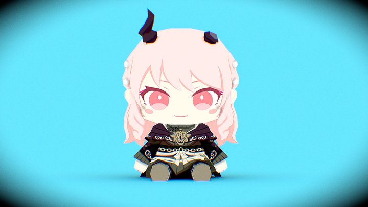 Mizuki (Reverse Hermit My Sekai Doll) – Free 3D Model STL