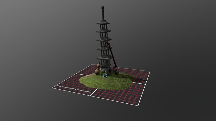 DAE 5 Finished props - Grandma's house 3D Model