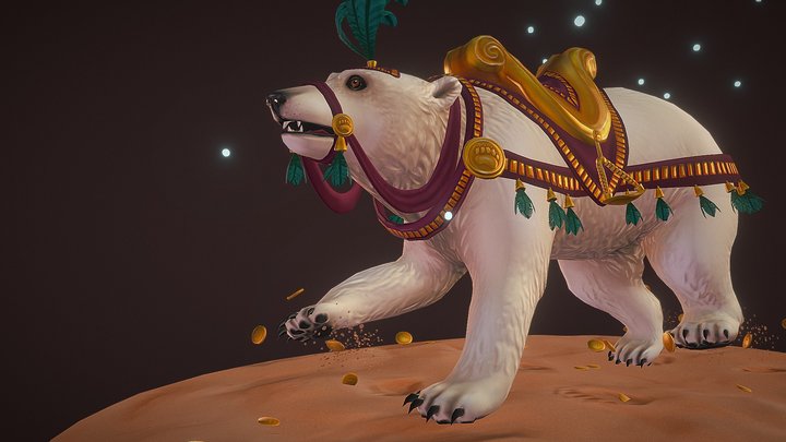 Parade bear! 3D Model