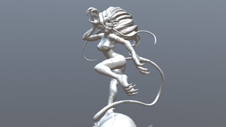 Felicia Statue 3D Model