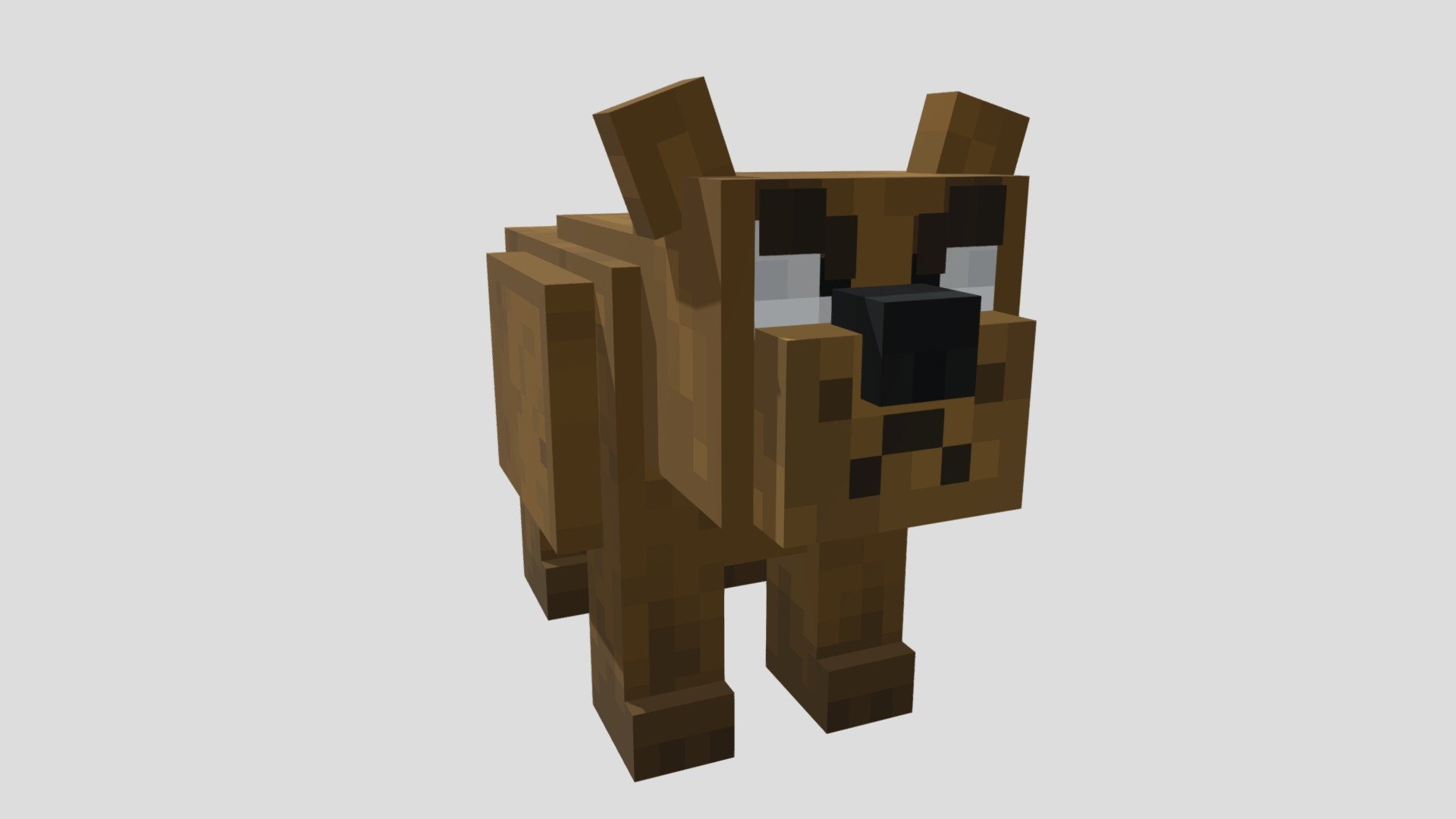 Grizzly Bear - Minecraft - 3D model by nispeew [a06f2d7] - Sketchfab