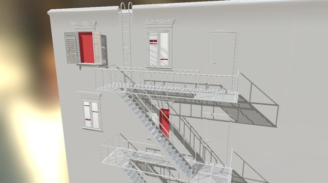 Roof Mod V010 3D Model