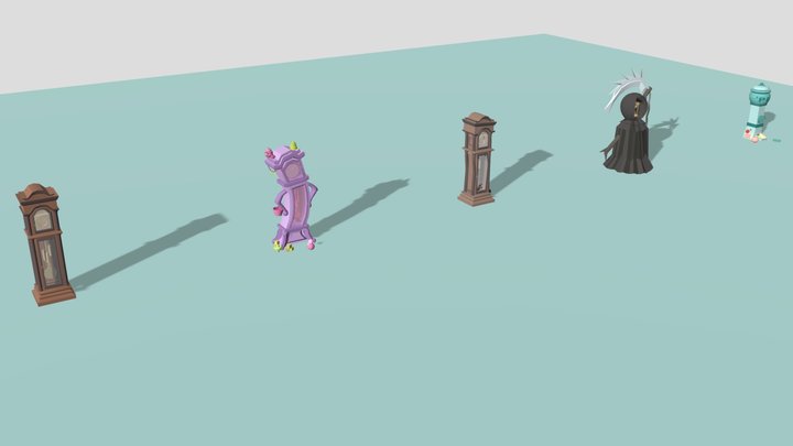 hw8, xyz school 3D Model
