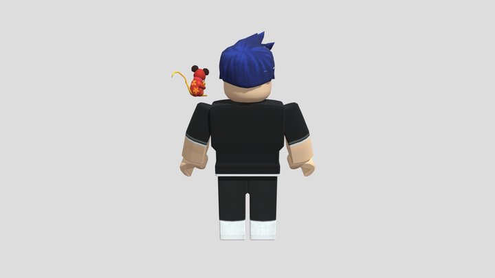 Zinn Antivo Avatar (Old Roblox Version) 3D Model
