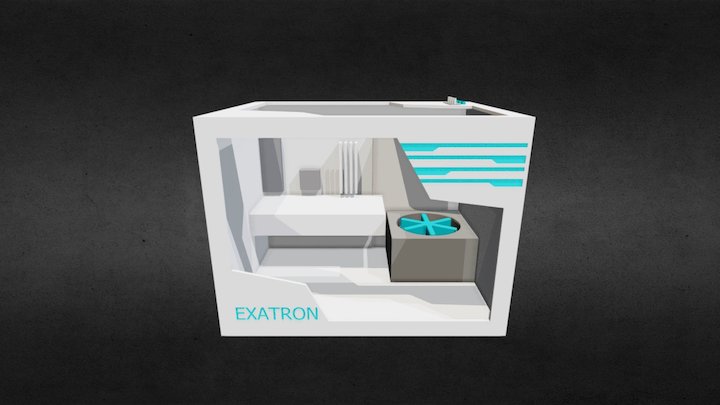 Gaming Pc White 3D Model