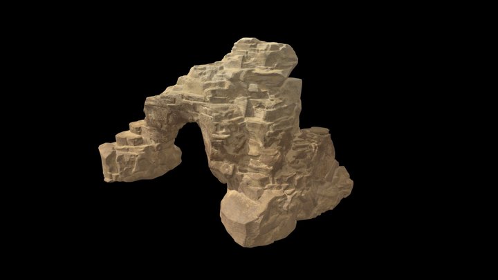 Realistic Rock Wall Structure