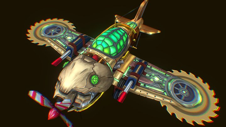 DAE- HOWEST - JINX AIRCRAFT 3D Model