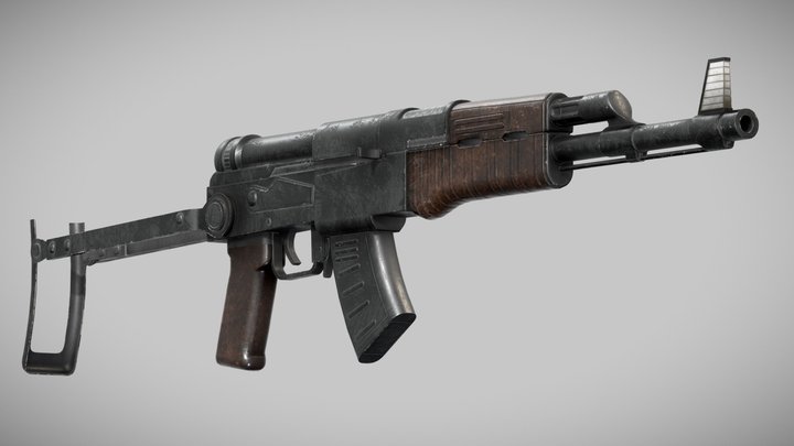 Andor ak blaster rifle (bk-43) 3D Model