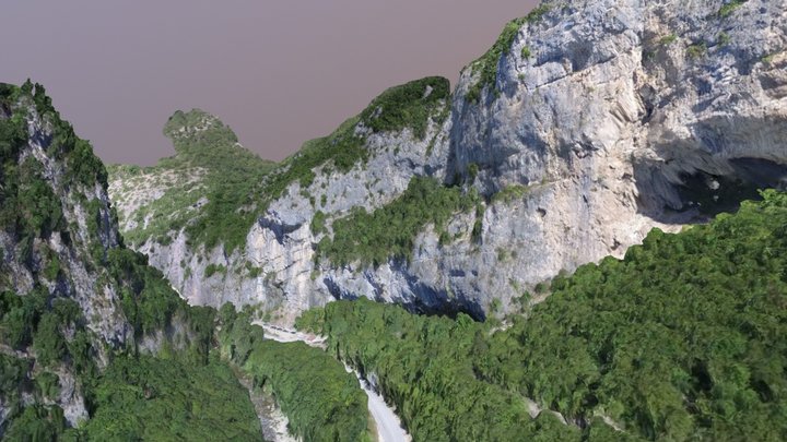Genga_Frasassi (rock fall) 3D Model