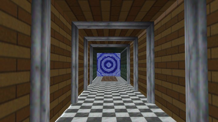 Dire Dire Docks Room 3D Model