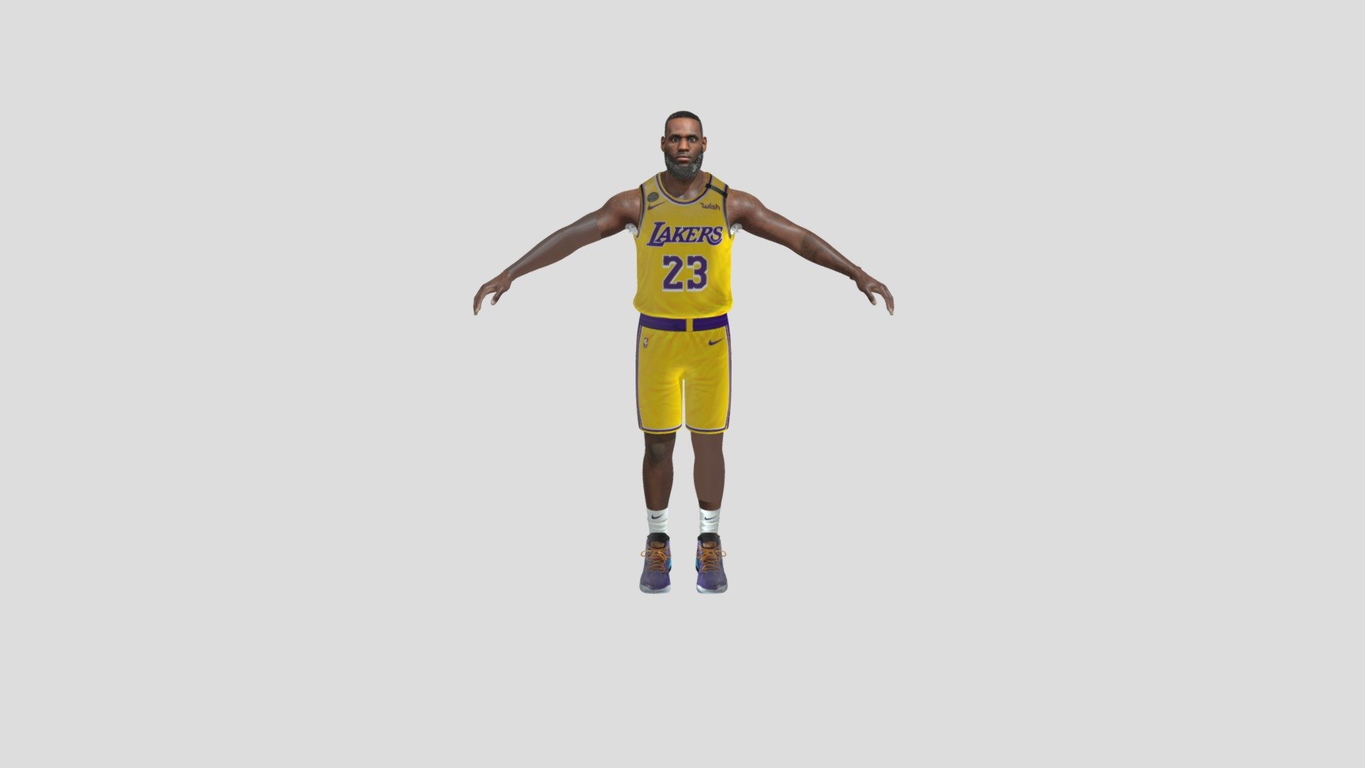 Lebron James NBA - 3D model by Ankit.Kumar7 [a072c3c] - Sketchfab