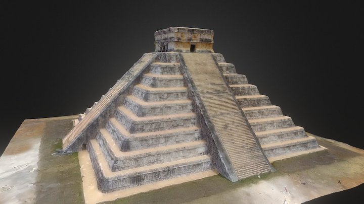 Chichen Itza Pyramid 3D Reconstruction – Modelo 3D gratuito STL