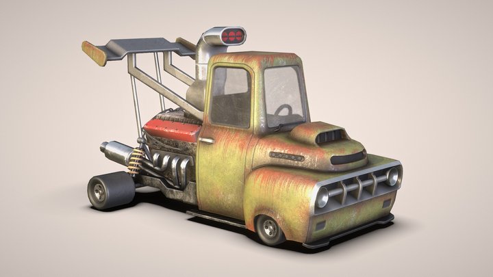 Racebuddy Pickup 3D Model